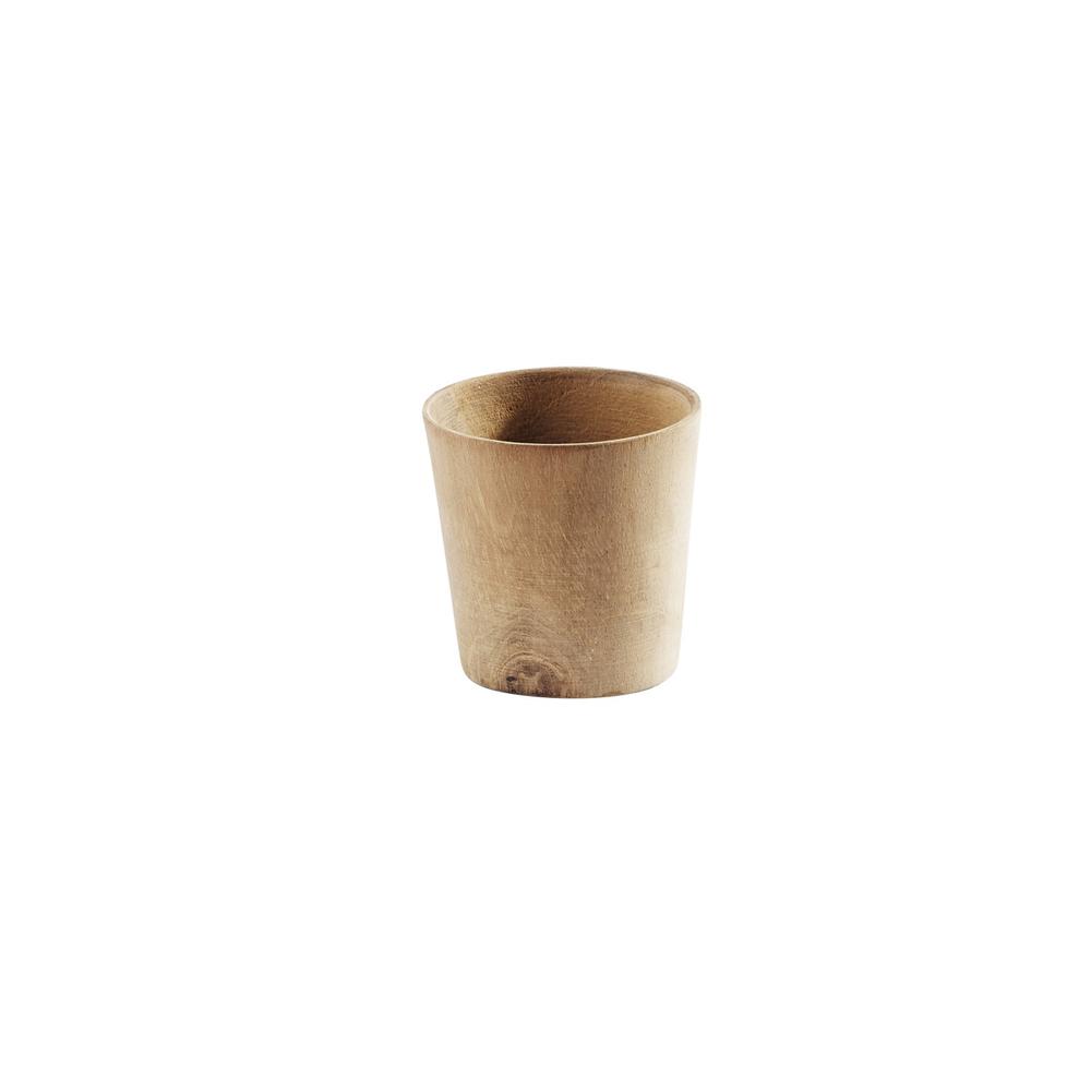 Cup Egg Base - Natural- Nd - Wooden. Picture 4