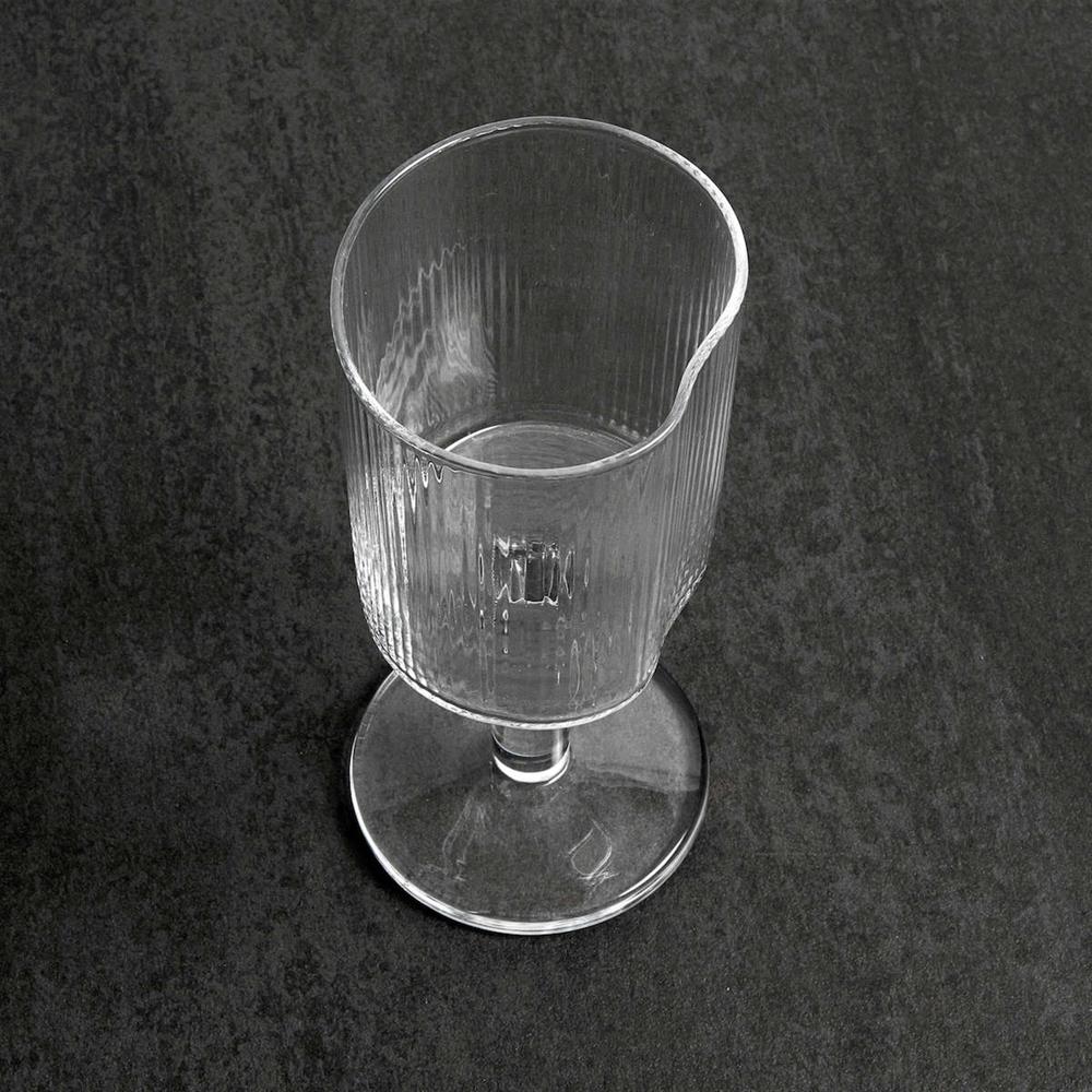 White Wine Glass Ripe - Clear. Picture 4
