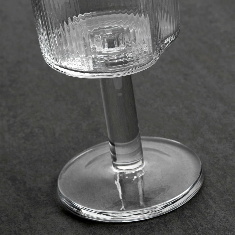 White Wine Glass Ripe - Clear. Picture 2