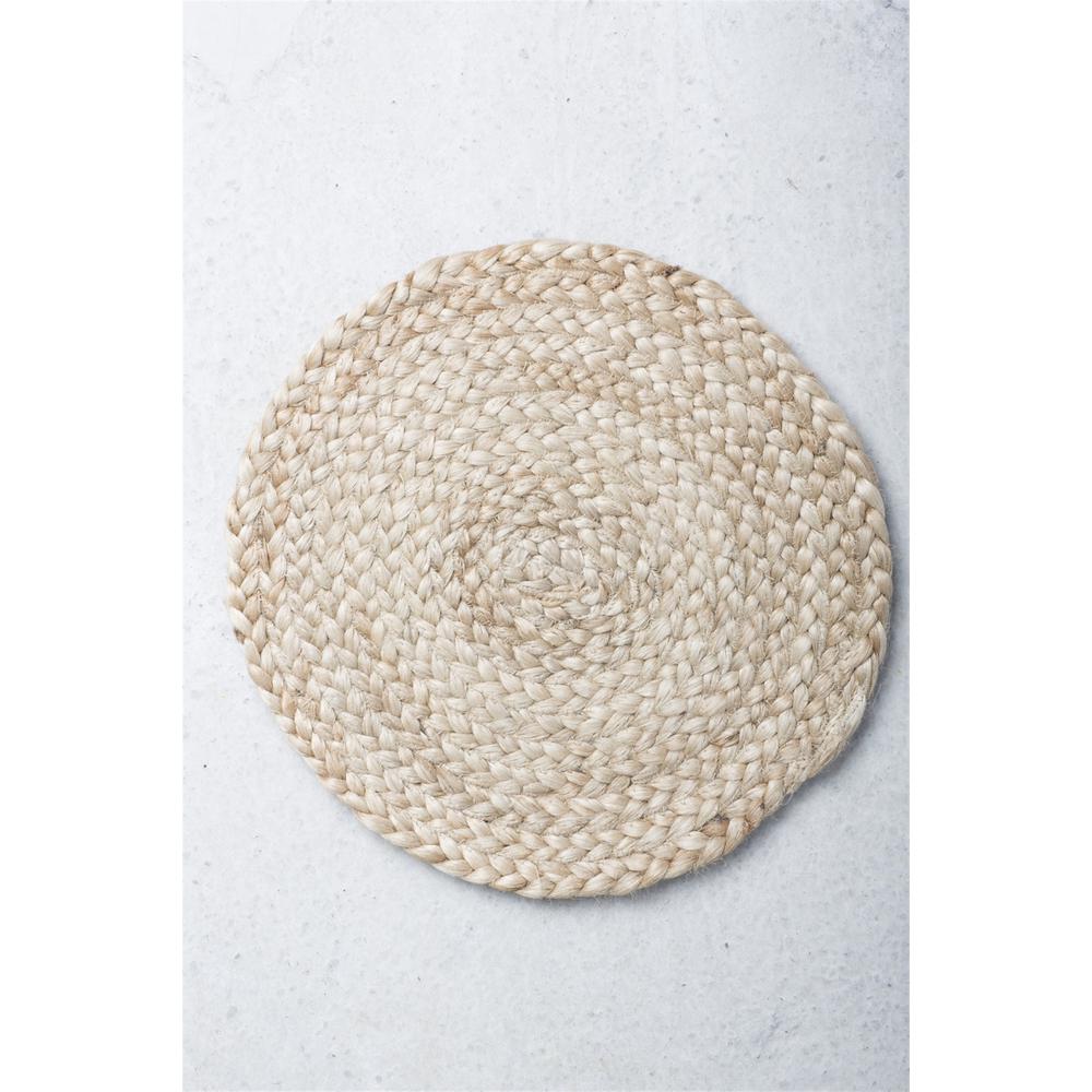 Placemat Jute- St - Natural. Picture 1