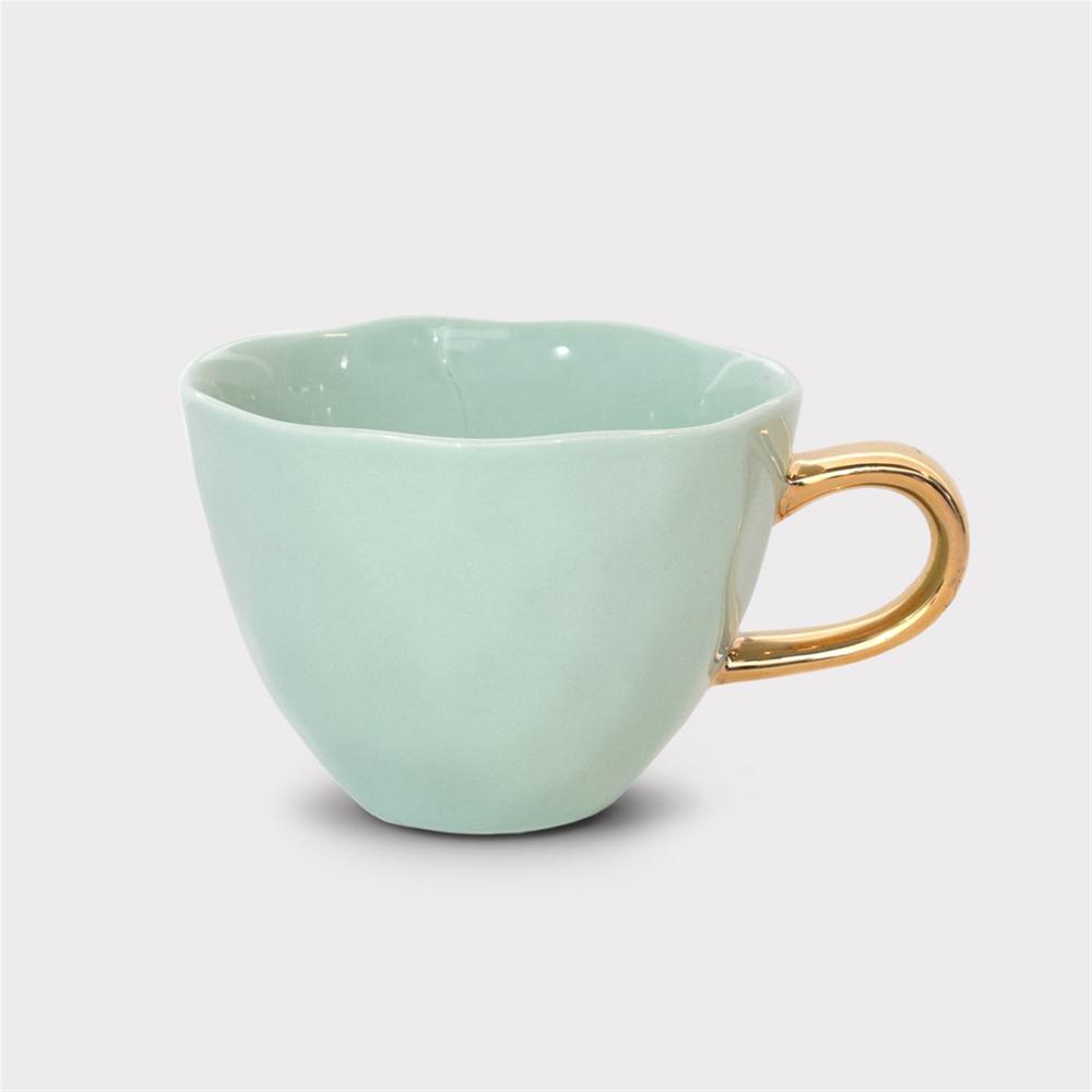 Good Morning Cappuccino/Tea Cup Celadon - Celadon. Picture 1