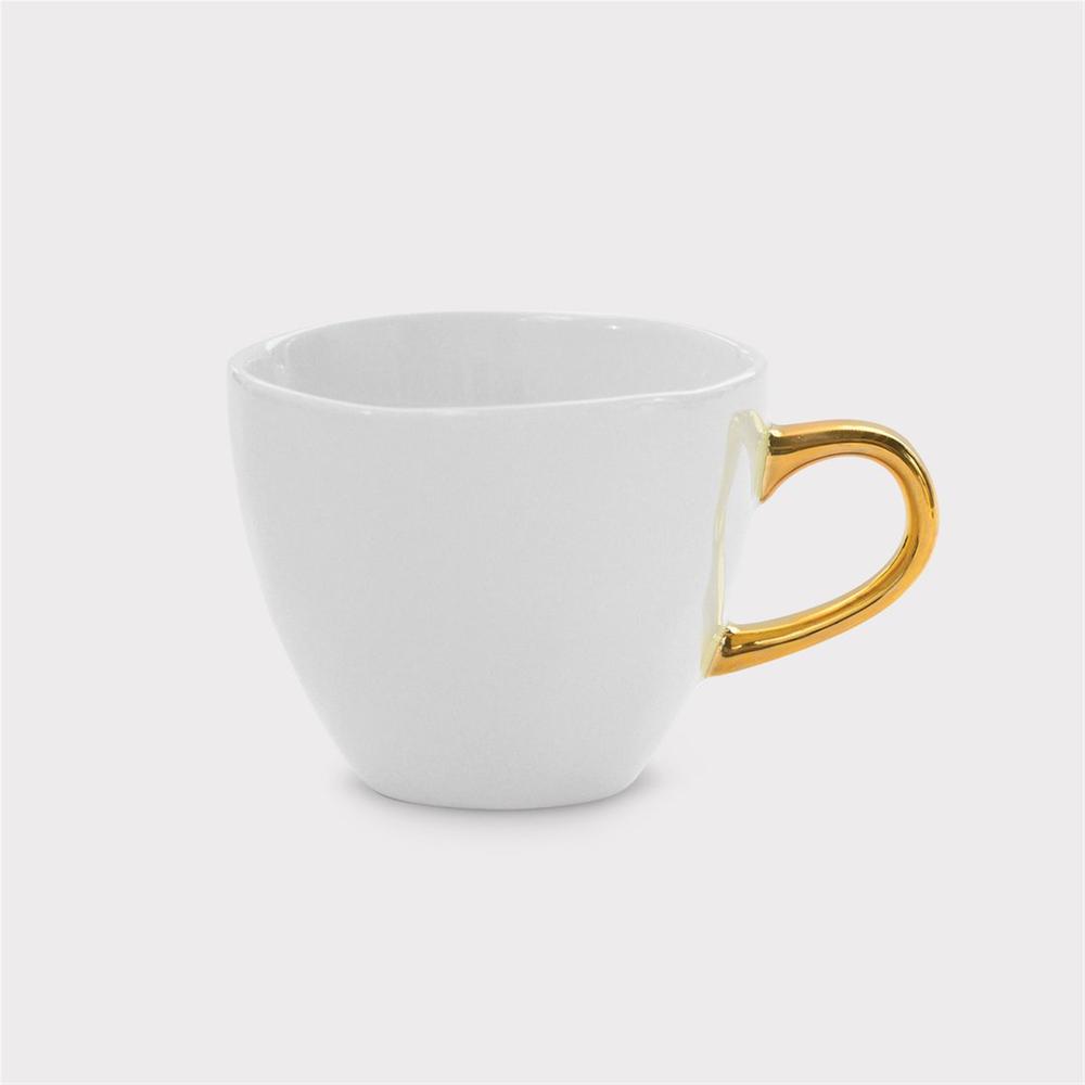 Good Morning Coffee Cup White - White. Picture 1