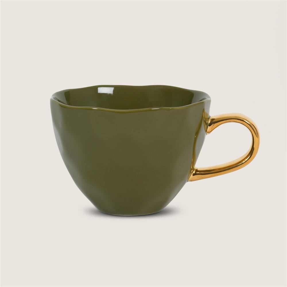 Good Morning Cappuccino/Tea Cup Fir Green - Fir Green. Picture 1