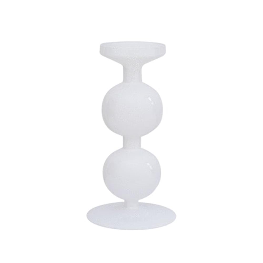 Candle Holder Recycled Glass Bulb - White Co. Picture 1