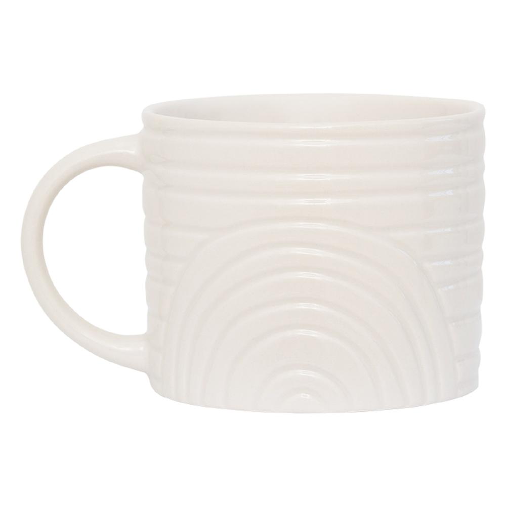 Mug Tazza Lines White. Picture 2