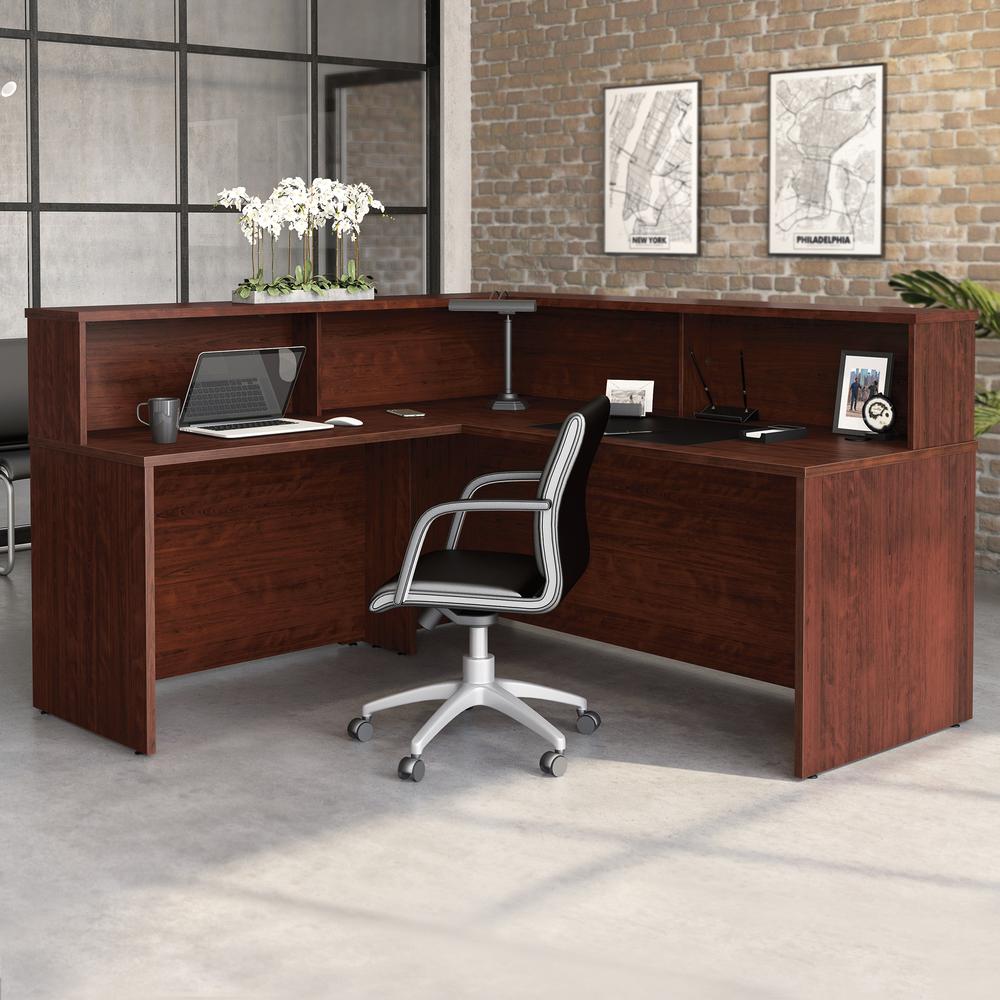 Affirm 72 X 30 Desk Shell  Classic Cherry. Picture 9
