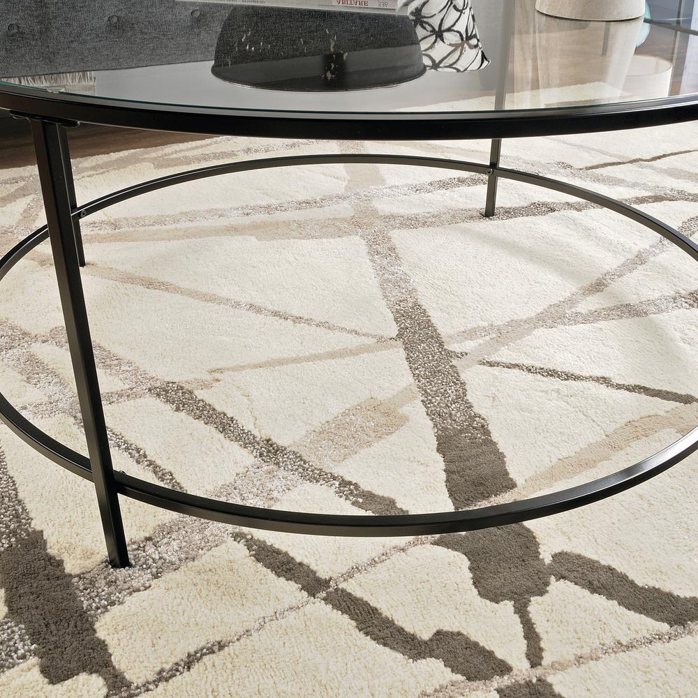 Harvey Park Coffee Table Black/Clear Gla. Picture 7