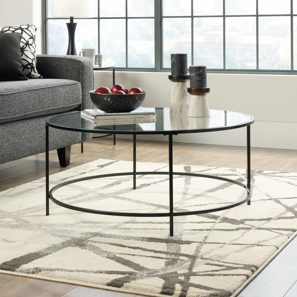 Harvey Park Coffee Table Black/Clear Gla. Picture 2