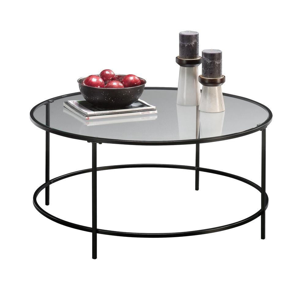 Harvey Park Coffee Table Black/Clear Gla. Picture 1