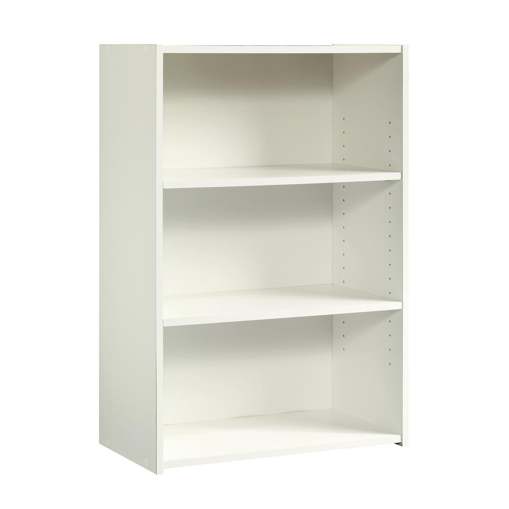 BEGINNINGS 3-SHELF BOOKCASE Soft White. Picture 1