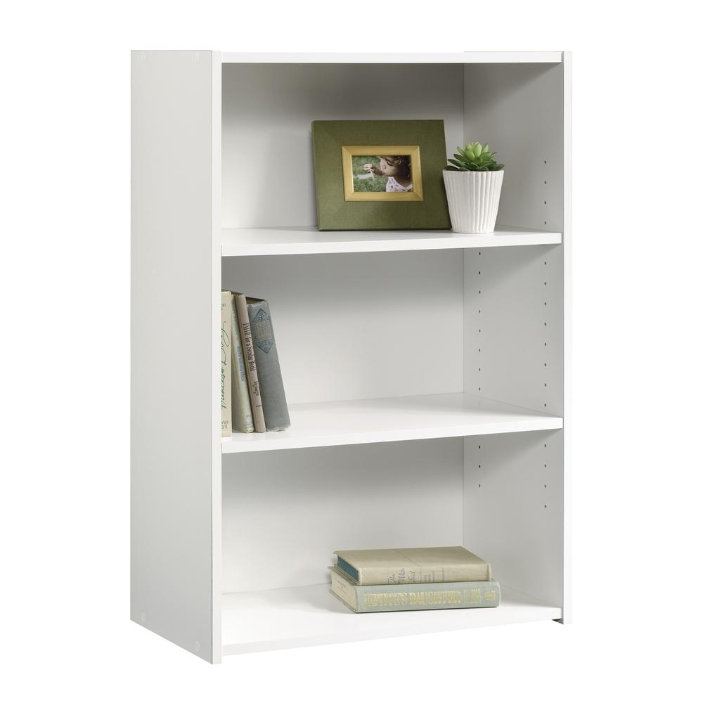 BEGINNINGS 3-SHELF BOOKCASE Soft White. Picture 2