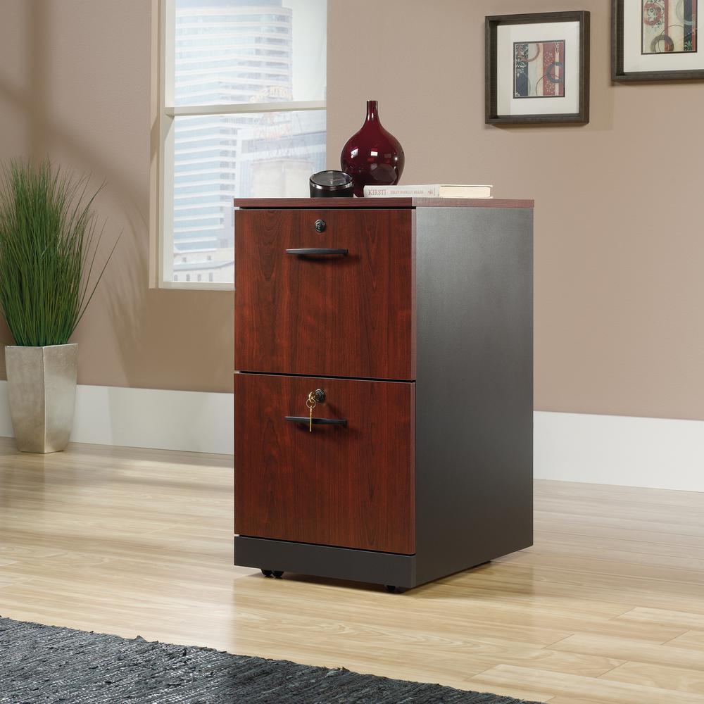 Via 2-Drawer Pedestal Classic Cherry. Picture 5