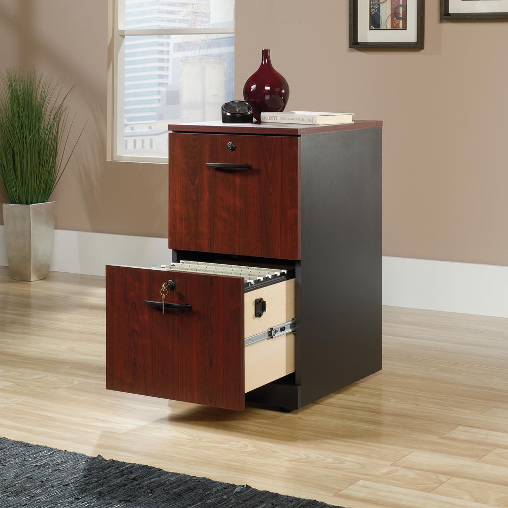Via 2-Drawer Pedestal Classic Cherry. Picture 4