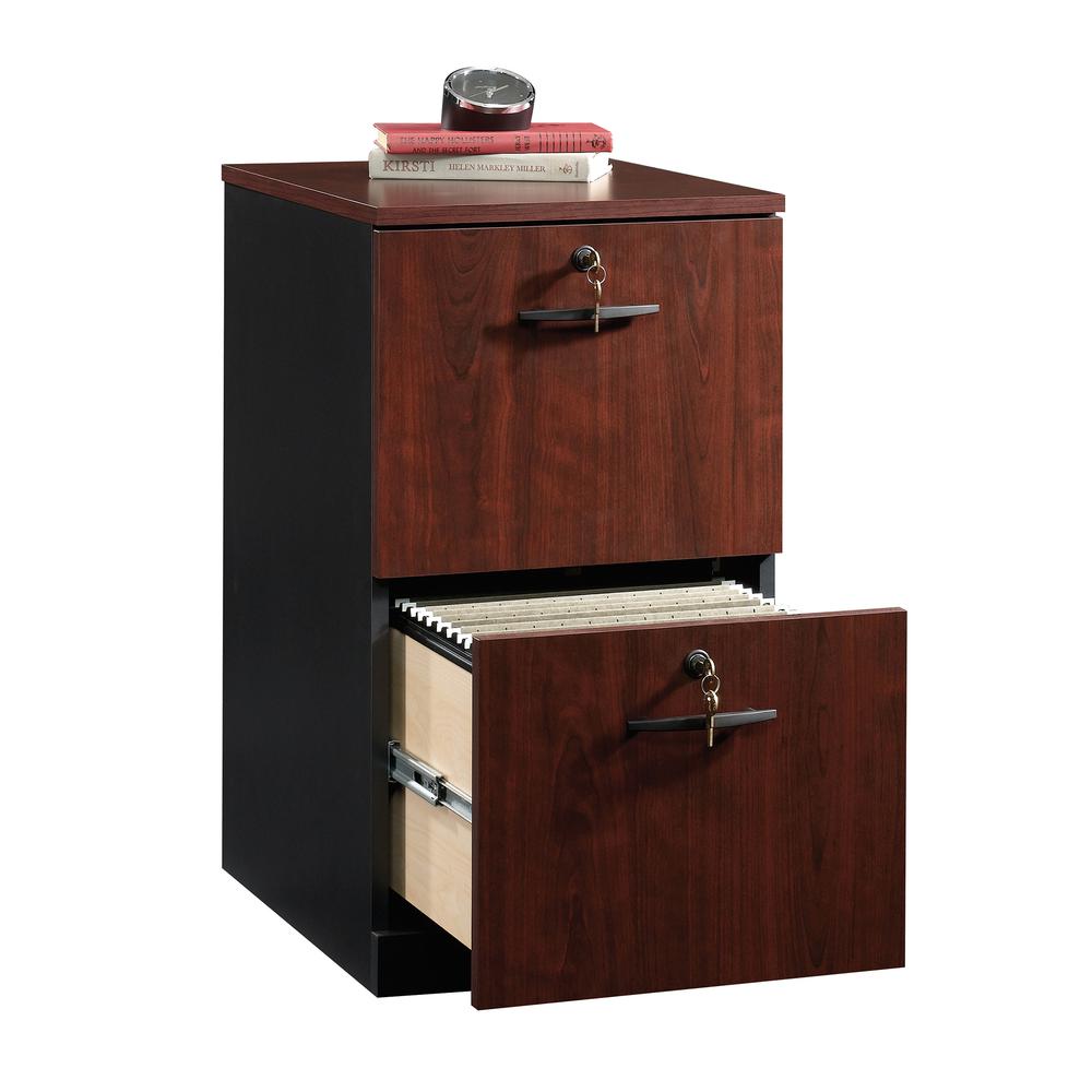 Via 2-Drawer Pedestal Classic Cherry. Picture 3