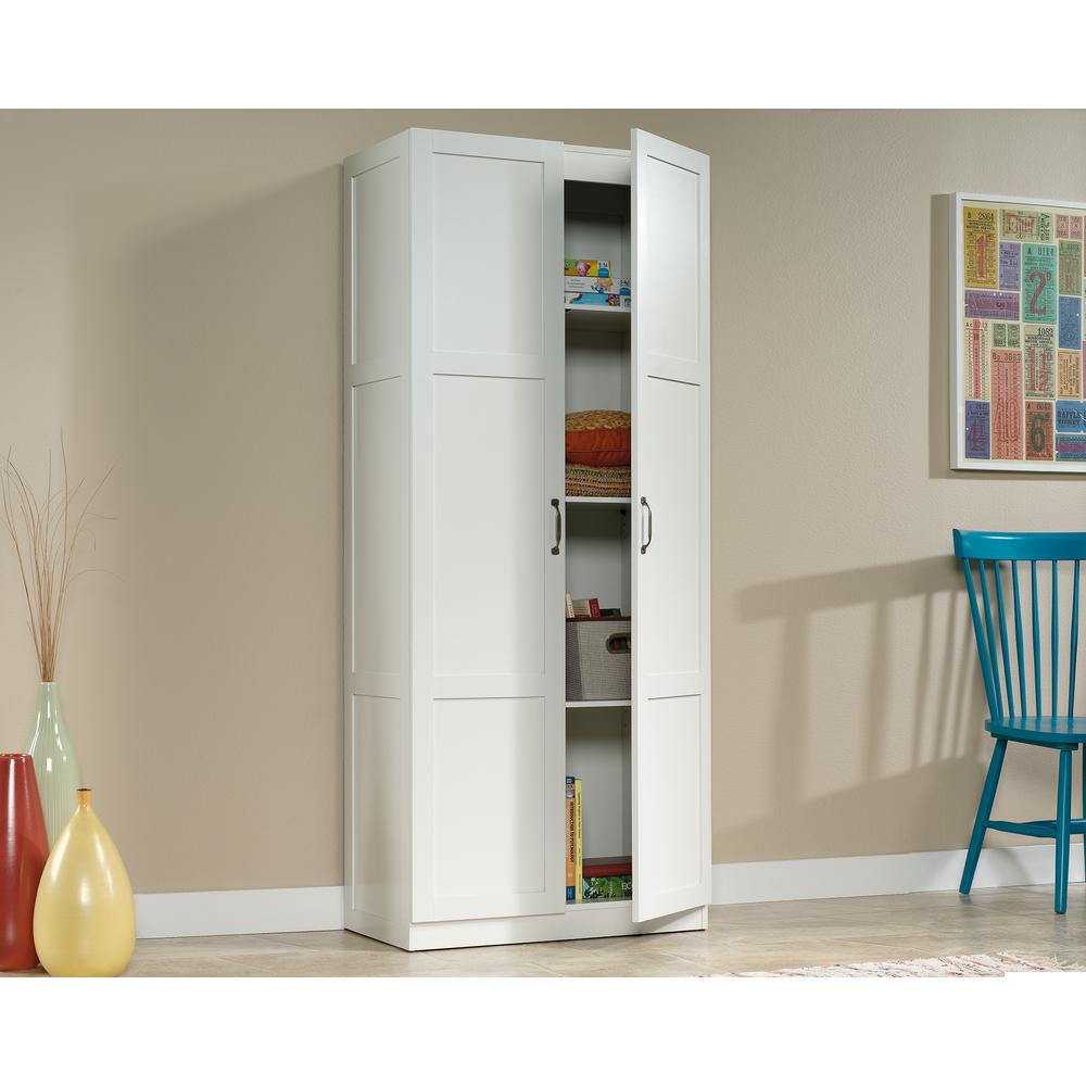 Storage Cabinet - 16 Deep White. Picture 2