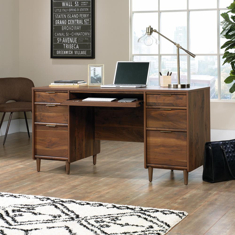 Clifford Place Executive Desk  Grand Walnut. Picture 11