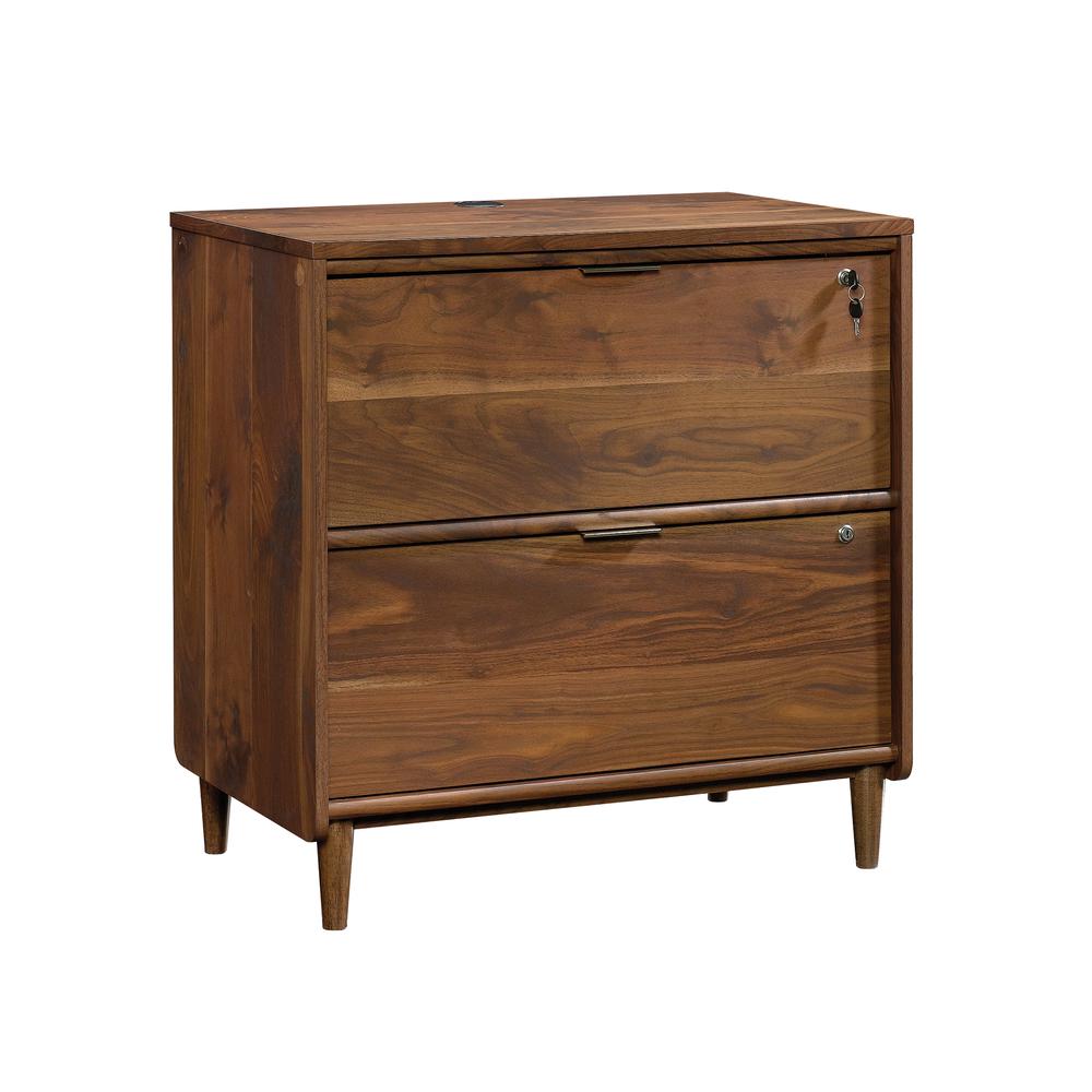 Clifford Place Lateral File  Grand Walnut. Picture 2