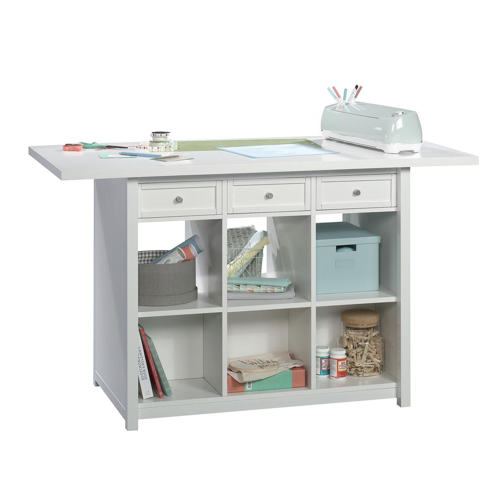 Craft Pro Series Work Table Wh. Picture 1