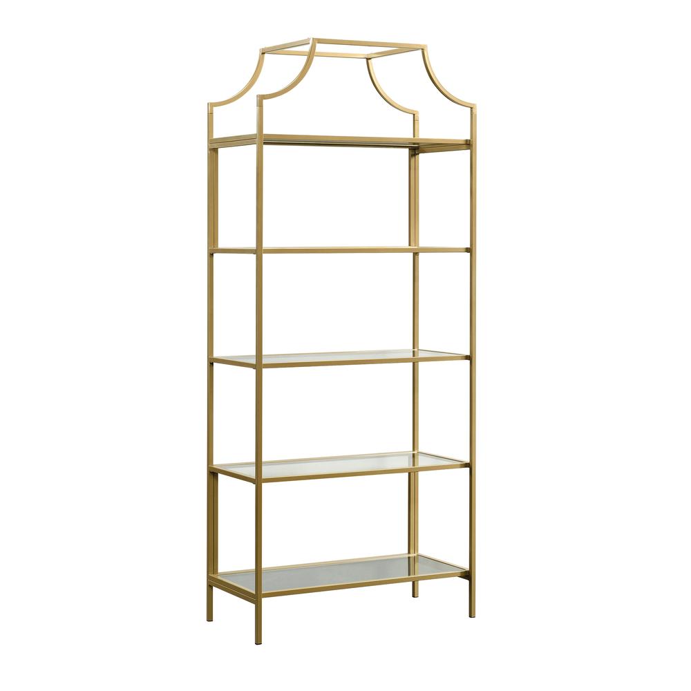 International Lux Bookcase Satin Gold. Picture 3