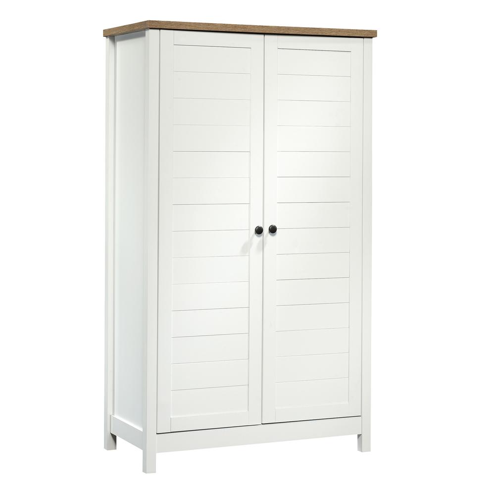 Cottage Road Storage Cabinet White. Picture 1