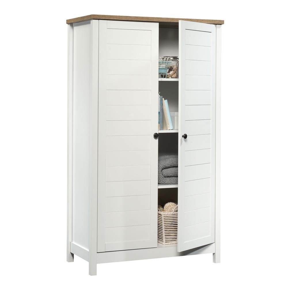 Cottage Road Storage Cabinet White. Picture 2