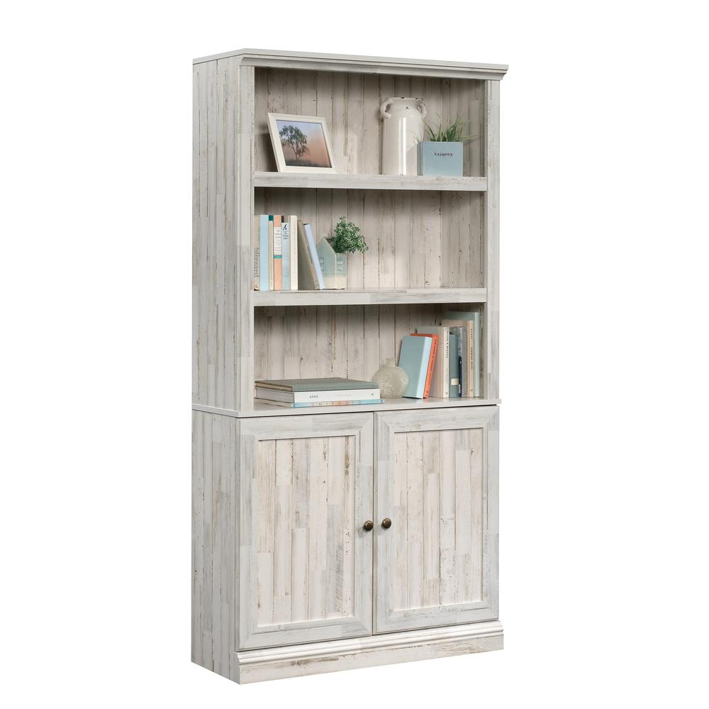 5 Shelf Bookcase W/Doors Wpl. Picture 1