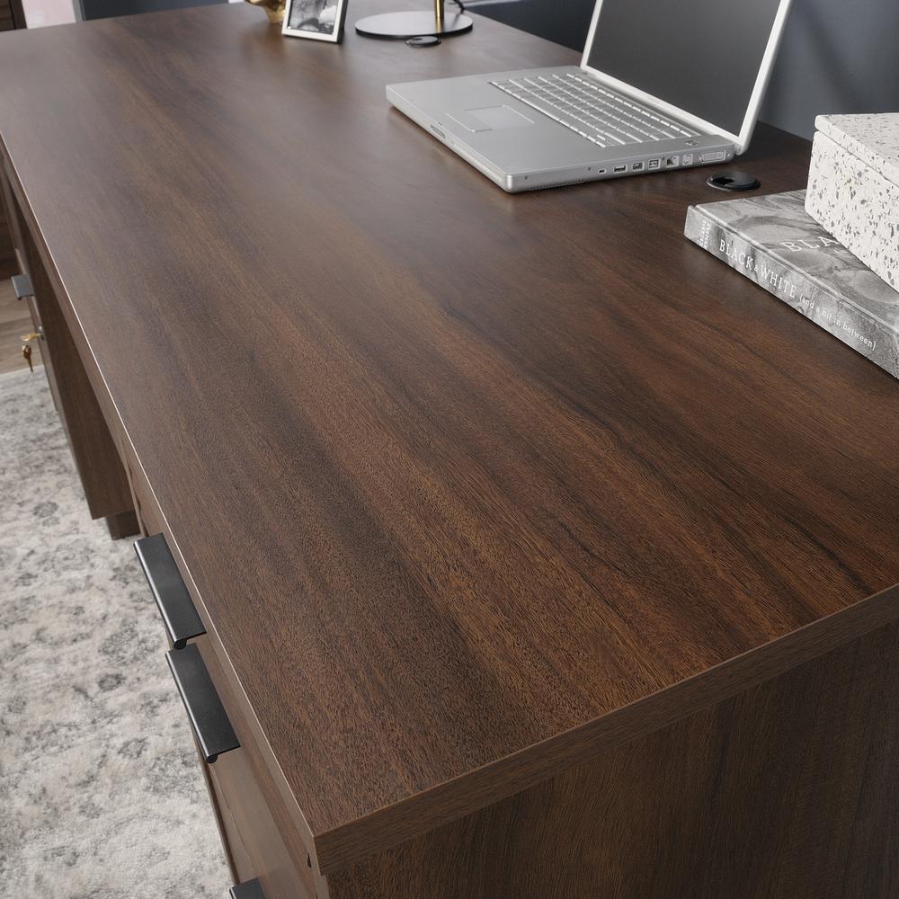 Englewood Executive Desk Spiced Mahogany. Picture 5