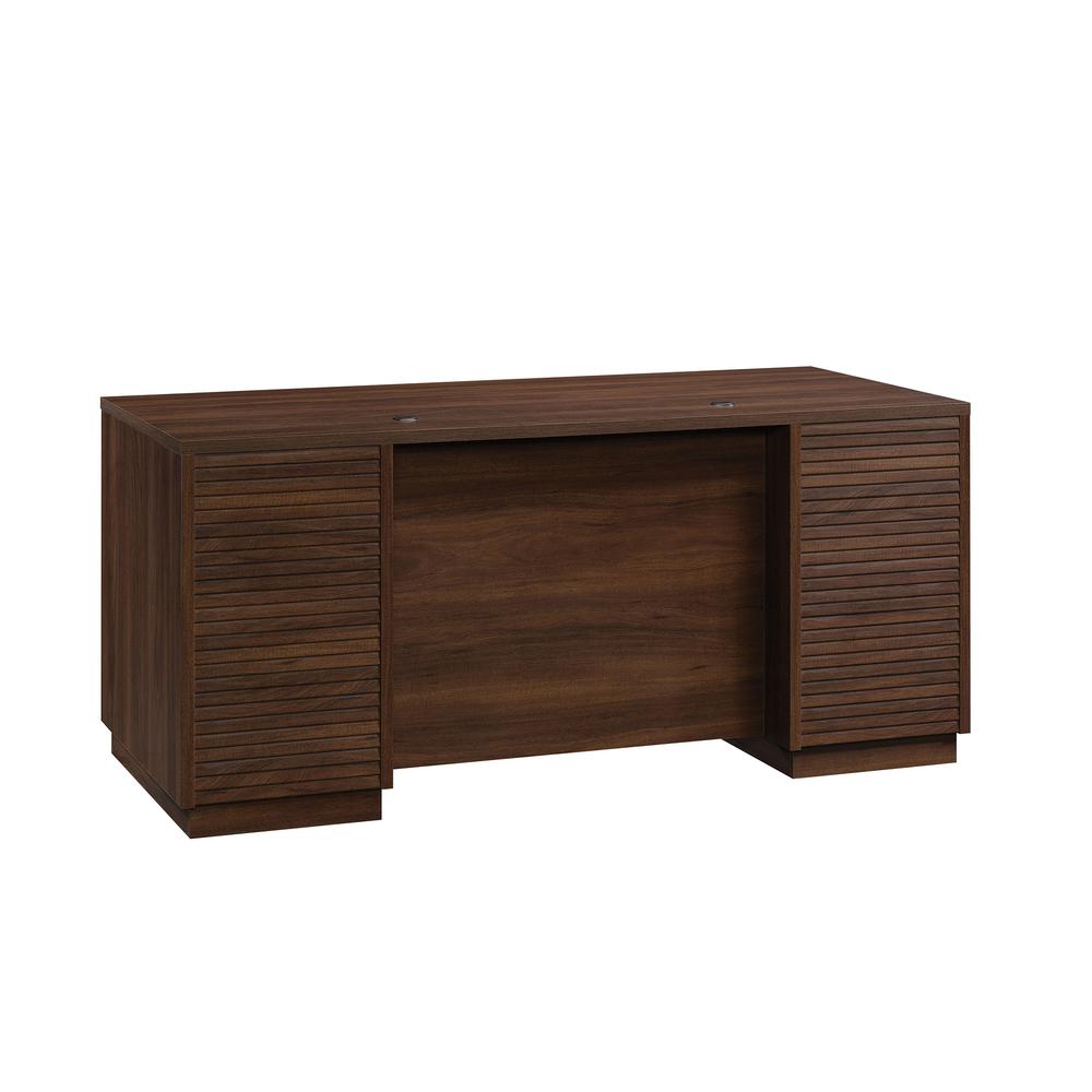 Englewood Executive Desk Spiced Mahogany. Picture 8