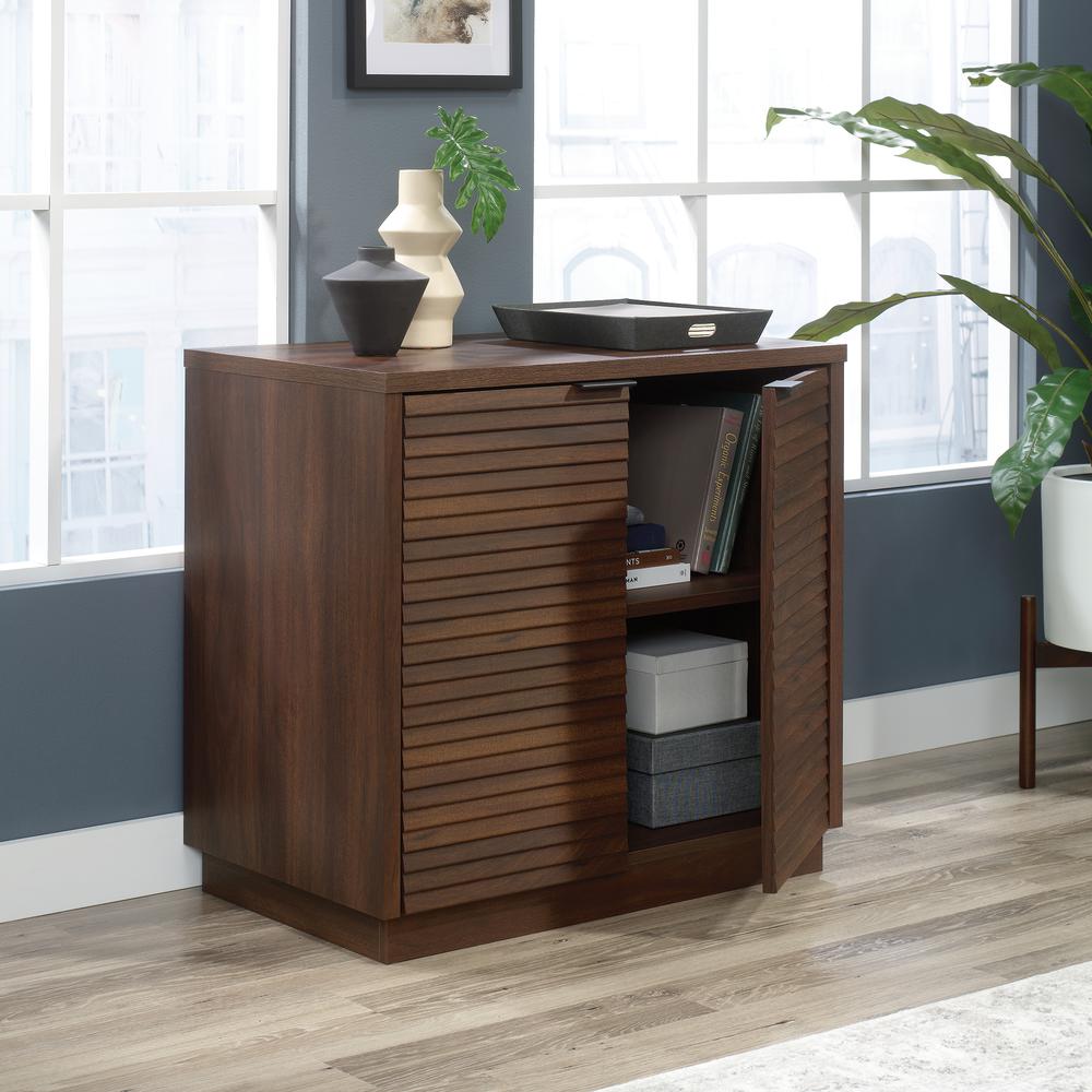 Englewood Utility Stand/library Base  Spiced Mahogany. Picture 9