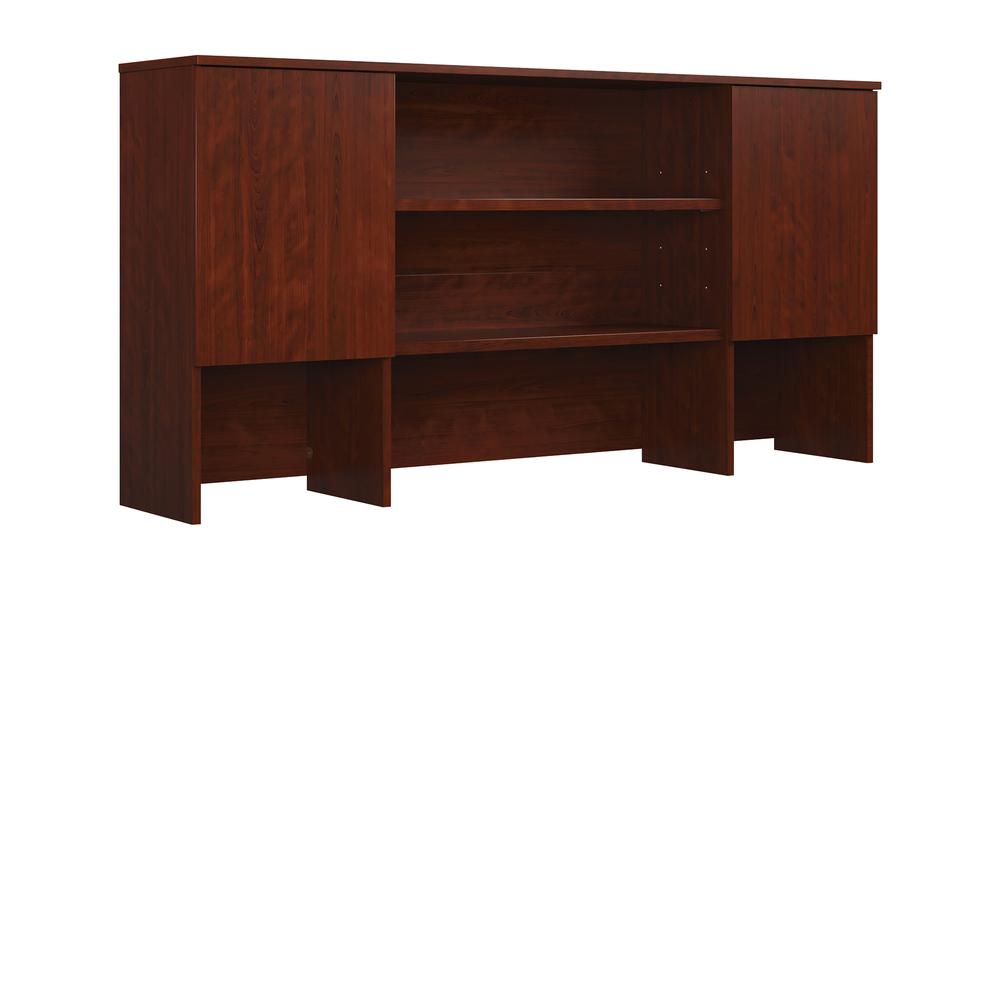 Affirm 72" Storage Hutch Classic Cherry. Picture 1