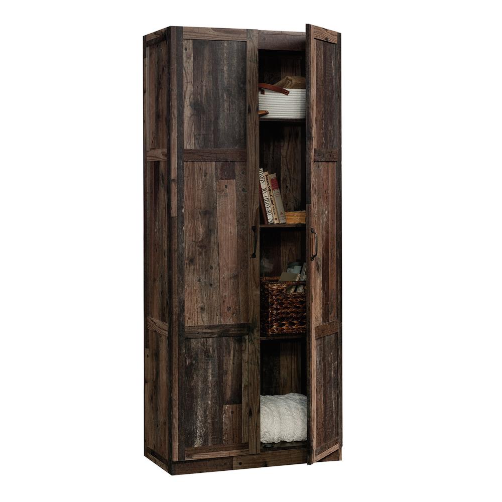 Storage Cabinet - 16 Deep Rustic. Picture 1