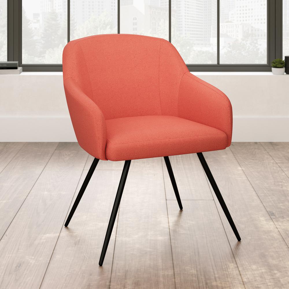 Harvey Park Occasional Chair Orange 3A. Picture 4