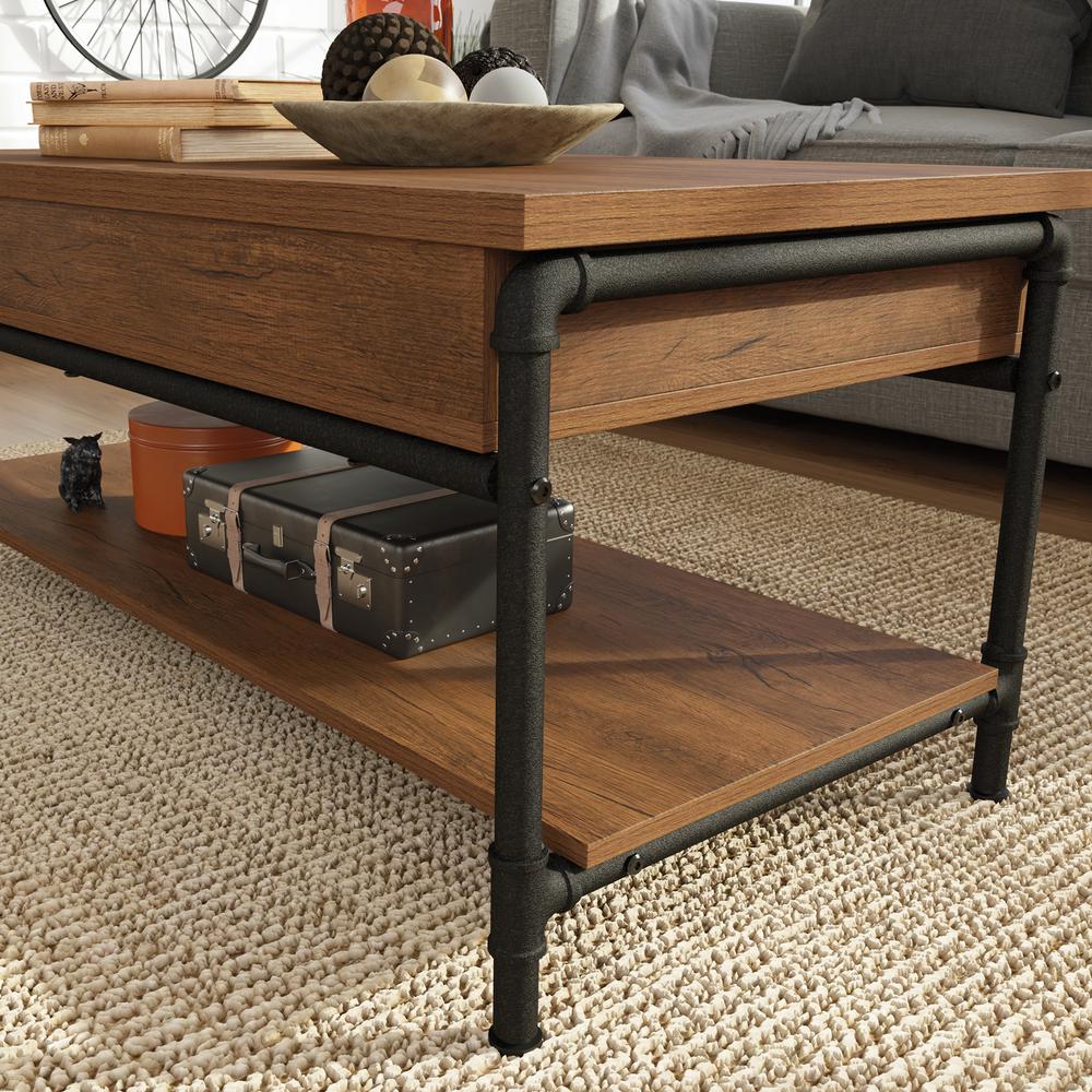 Iron City Lift Top Coffee Table. Picture 10