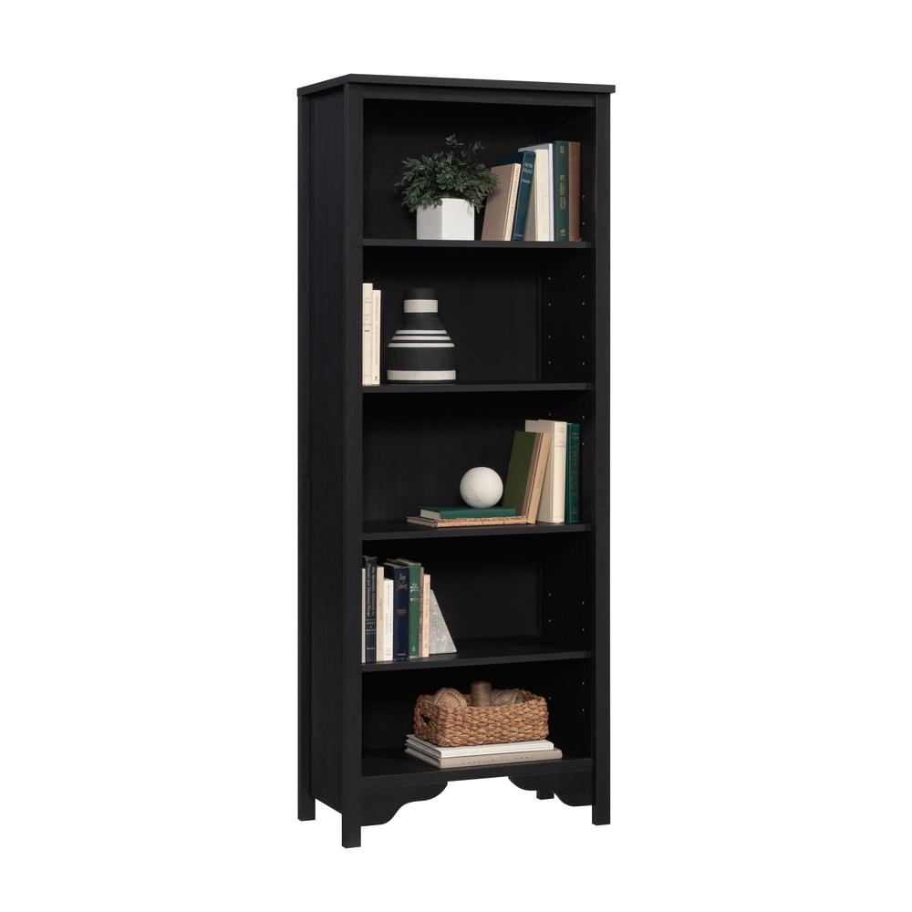 Target Threshold Carson Black 5-Shelf Wooden Bookcases, 48% OFF