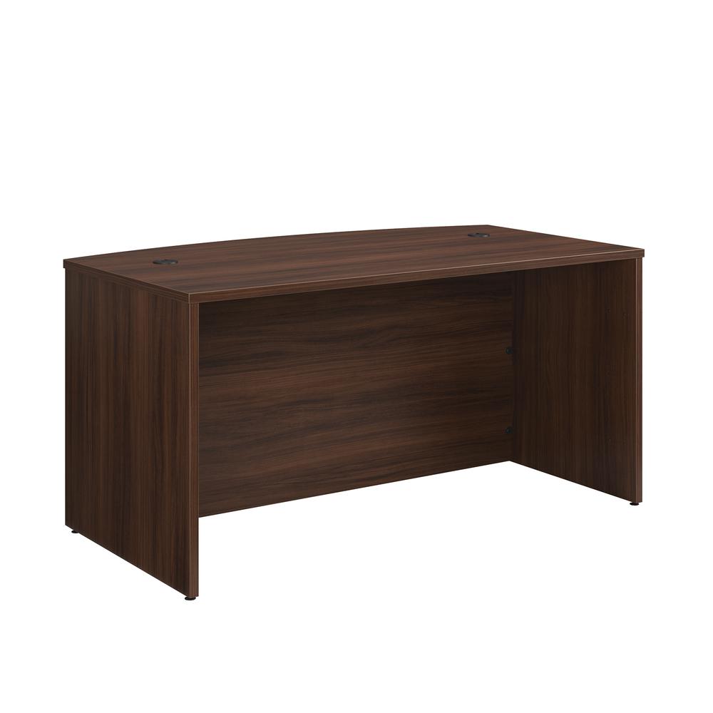 Affirm 60" Bow Front Desk Shell  Noble Elm. Picture 1