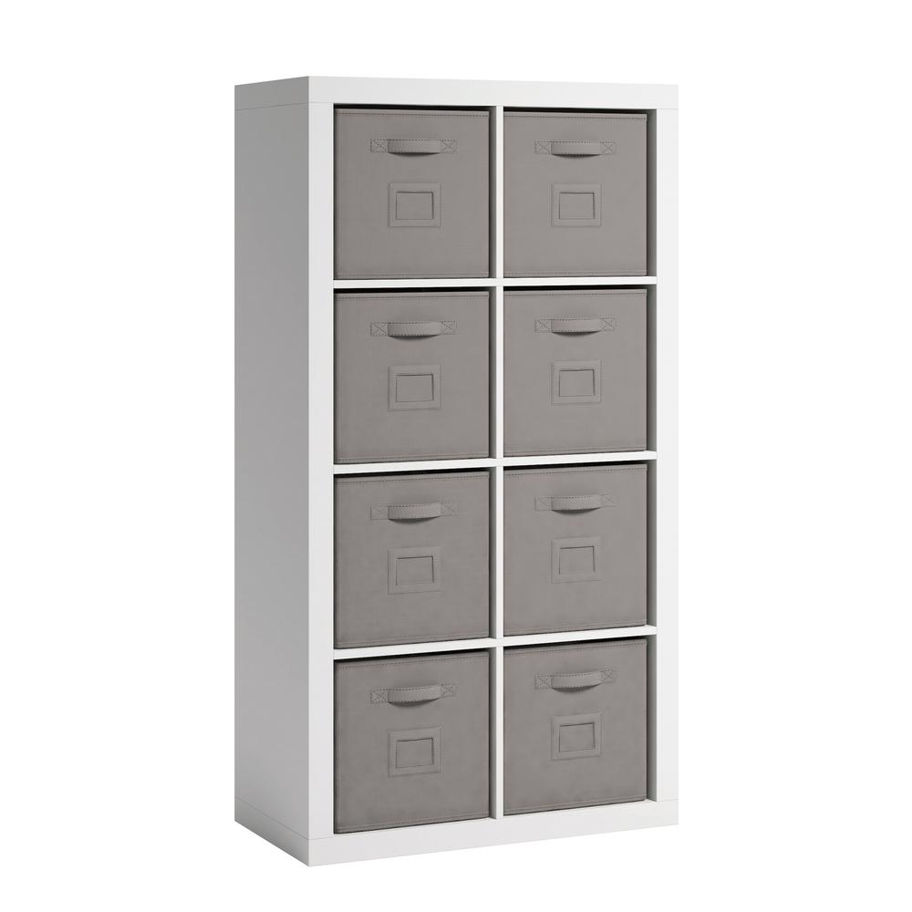 Stow-Away 8-Cube Organizer Wh. Picture 1