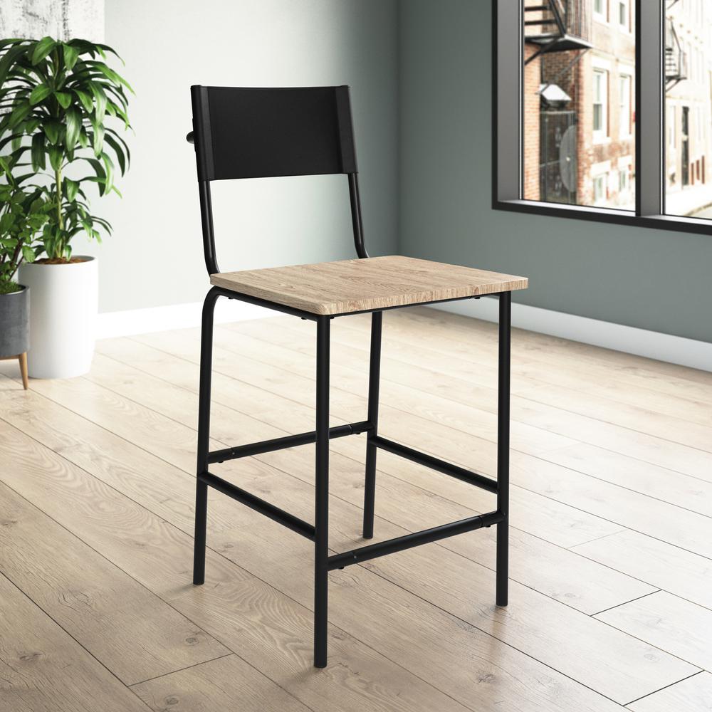Boulevard Cafe Counter Stool Black 3A. Picture 3