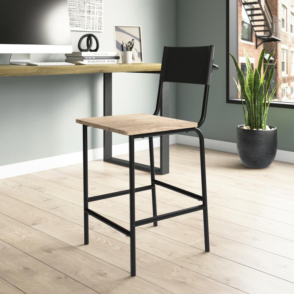Boulevard Cafe Counter Stool Black 3A. Picture 9