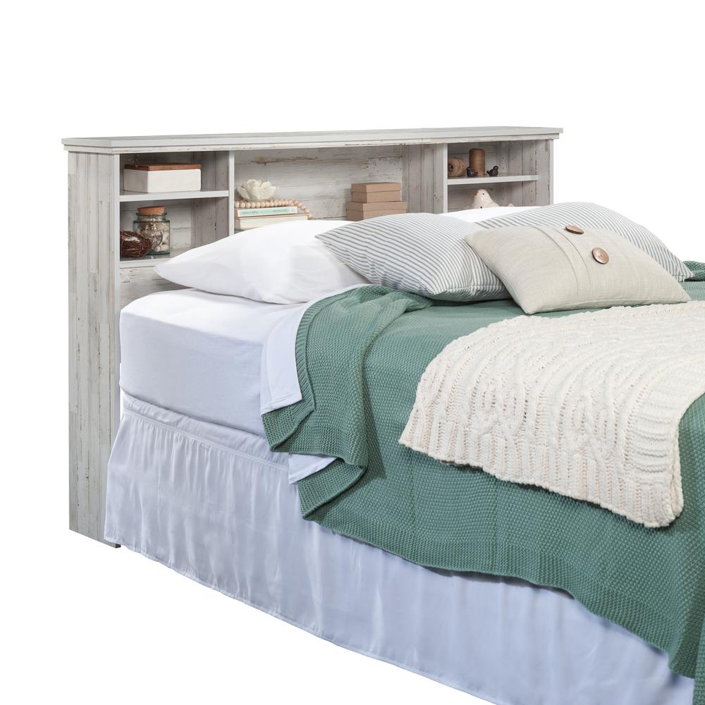 River Ranch Full-Queen Headboard White P. Picture 1