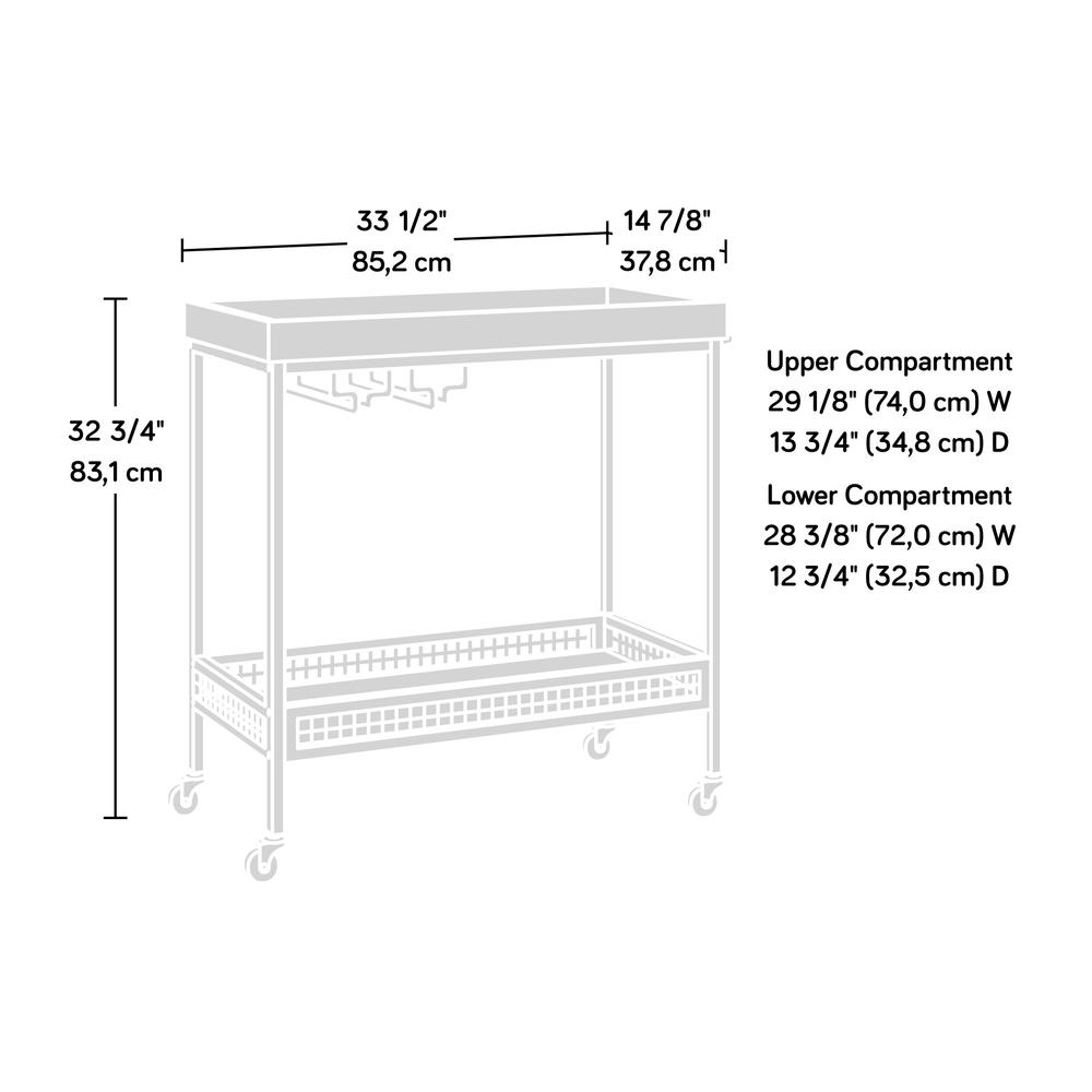 Market Commons Bar Cart Rw 3A. Picture 2