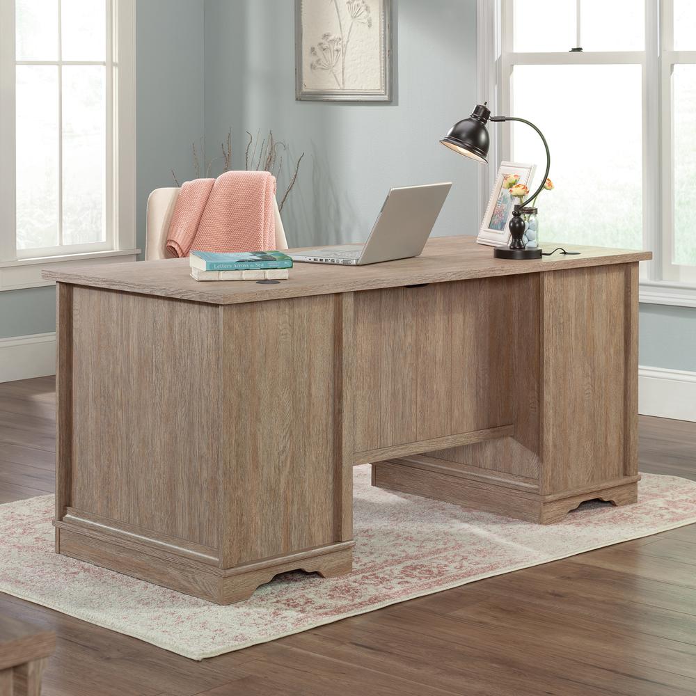 ROLLINGWOOD COUNTRY DOUB PED DESK A2. Picture 13