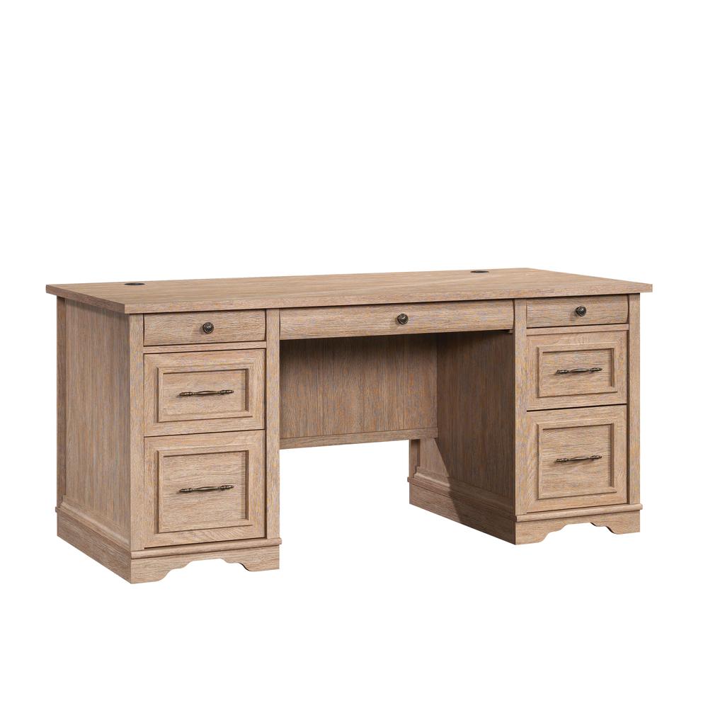 ROLLINGWOOD COUNTRY DOUB PED DESK A2. Picture 3