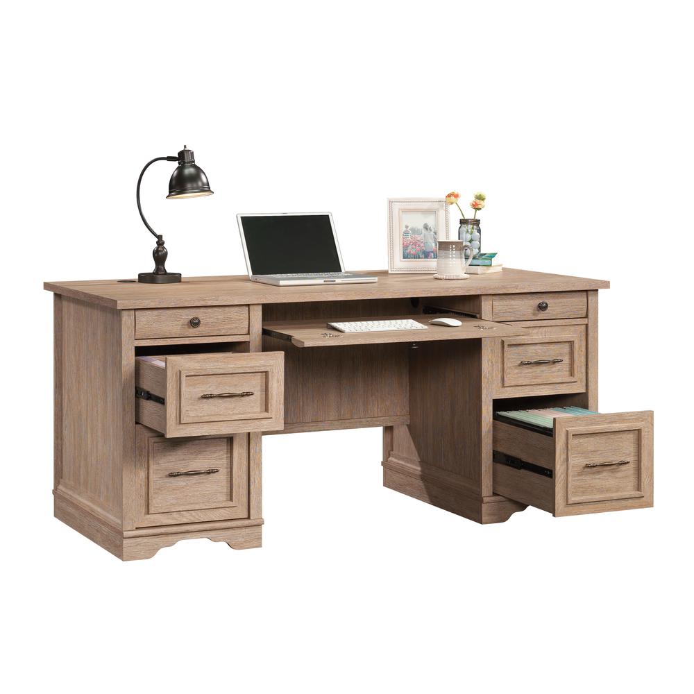 ROLLINGWOOD COUNTRY DOUB PED DESK A2. Picture 14