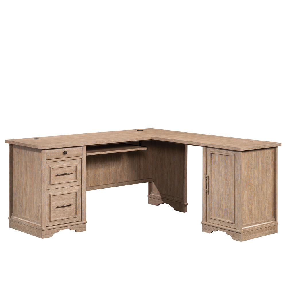 ROLLINGWOOD COUNTRY 66" L-DESK A2. Picture 1