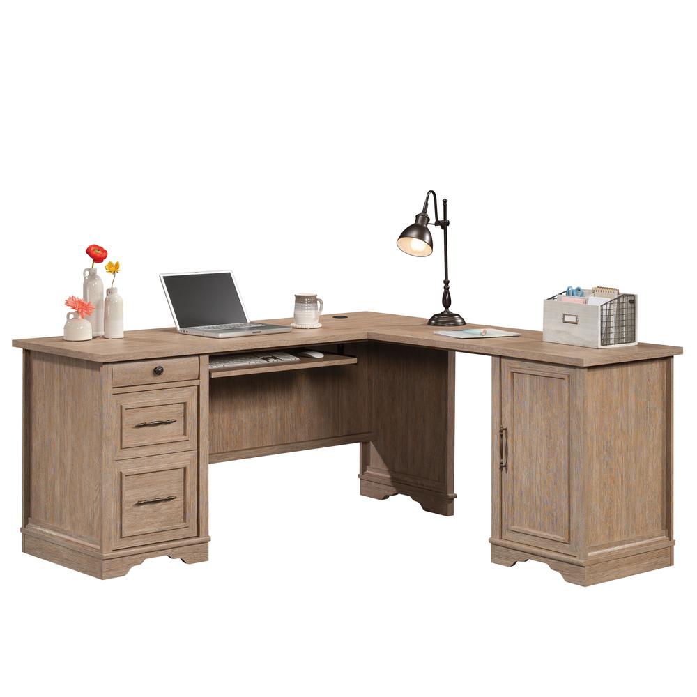ROLLINGWOOD COUNTRY 66" L-DESK A2. Picture 2