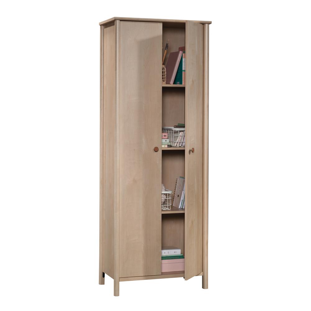 Sauder Select Storage Cabinet in Natural Maple. Picture 1
