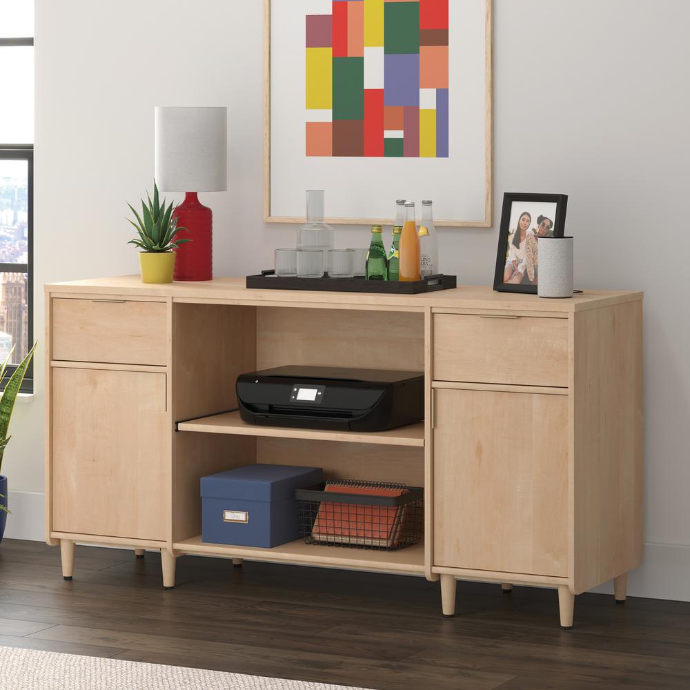 CLIFFORD PLACE CREDENZA Natural Maple. Picture 5