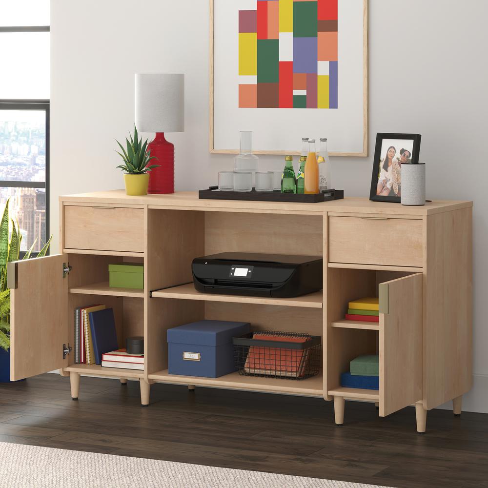 CLIFFORD PLACE CREDENZA Natural Maple. Picture 7