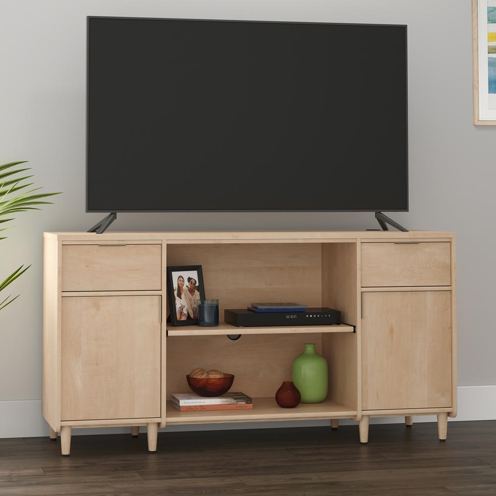 CLIFFORD PLACE CREDENZA Natural Maple. Picture 8