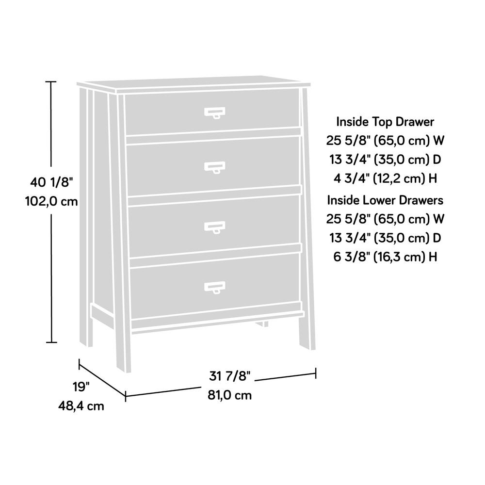 Trestle 4-Drawer Chest Ro. Picture 11